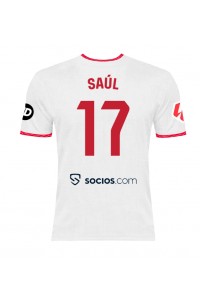 Sevilla Saul Niguez #17 Voetbaltruitje Thuis tenue 2024-25 Korte Mouw